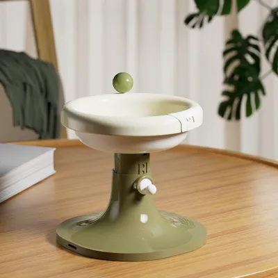 UAMLY Gamelle pour chat relevable et inclinable