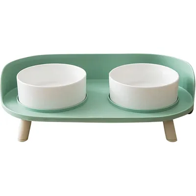 UAMLY Gamelle double en céramique pour chat UAMLY Gamelle double en céramique pour chat