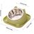 UAMLY Gamelle pour chat avec ouverture inclinée