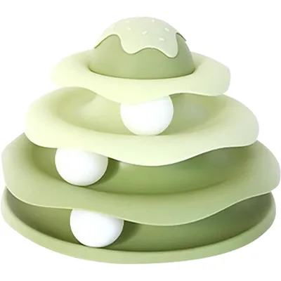 UAMLY Jouet de piste à 3 niveaux pour chat UAMLY Jouet de piste à 3 niveaux pour chat