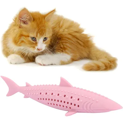 UAMLY Jouet à mâcher en silicone en forme de poisson