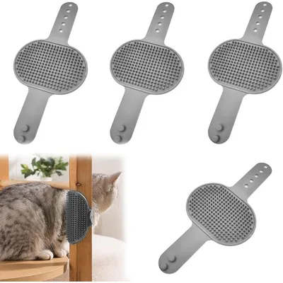 UAMLY Brosse de nettoyage et de massage pour chat