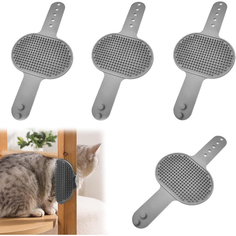 UAMLY Brosse de nettoyage et de massage pour chat