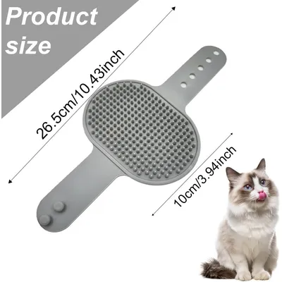 UAMLY Brosse de nettoyage et de massage pour chat
