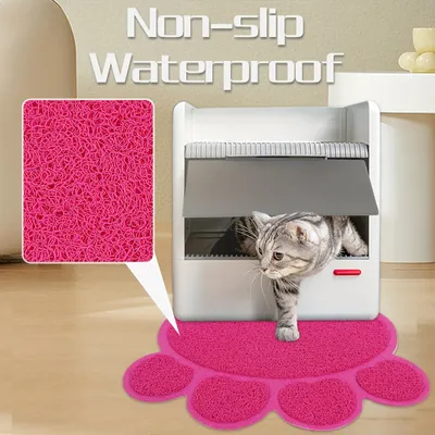 UAMLY Tapis à litière à Chat - PVC Paw Tapis