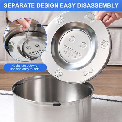 UAMLY Gamelle d'eau pour chien sans bavure