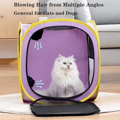 UAMLY Boîte de séchage pour animaux de compagnie