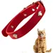 UAMLY Collier en cuir pour chat