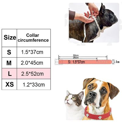 UAMLY collar de cuero para gato