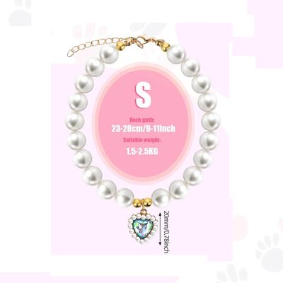 UAMLY Collier de perles pour chat