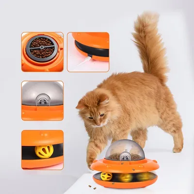 UAMLY Jouets qui fuient de la nourriture pour chat