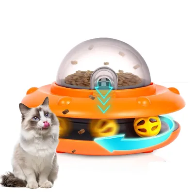 UAMLY Jouets qui fuient de la nourriture pour chat