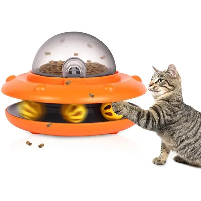 UAMLY Jouets qui fuient de la nourriture pour chat