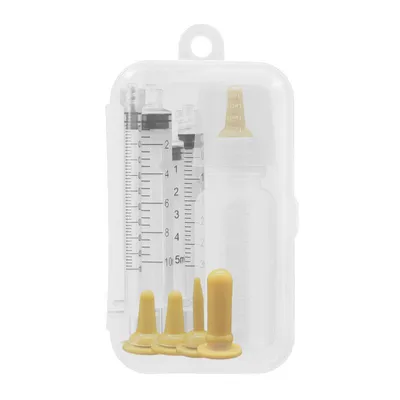 UAMLY Chaton Biberons d'allaitement, Seringues