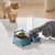 UAMLY Distributeur d'eau automatique pour gamelle pour chat