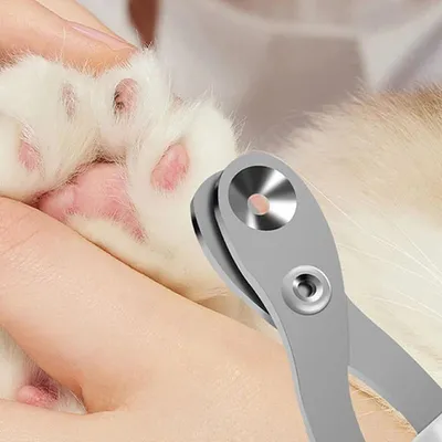 UAMLY Coupe-griffes à trou rond pour chats