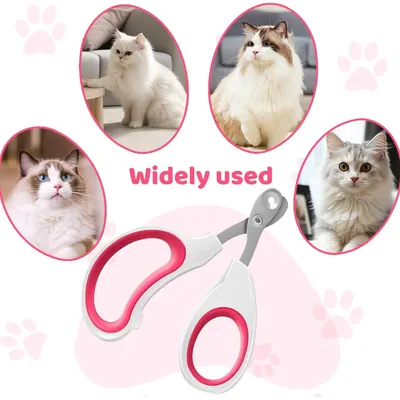 UAMLY Coupe-griffes à trou rond pour chats