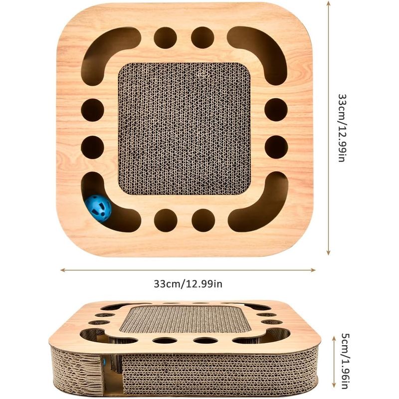 UAMLY Planche à gratter carrée pour chat