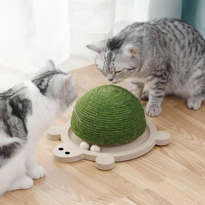 UAMLY Griffoir pour chat en forme de tortue