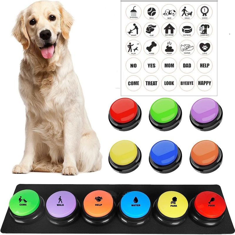 UAMLY Bouton de communication pour animaux de compagnie