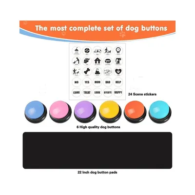 UAMLY Bouton de communication pour animaux de compagnie