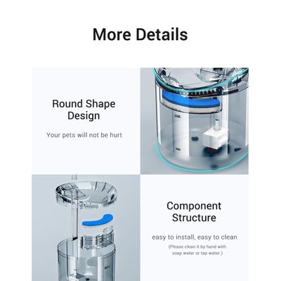 IntiMeg Fontaine à eau automatique 2L