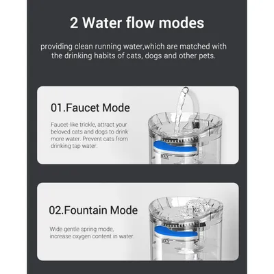 IntiMeg Fontaine à eau automatique 2L