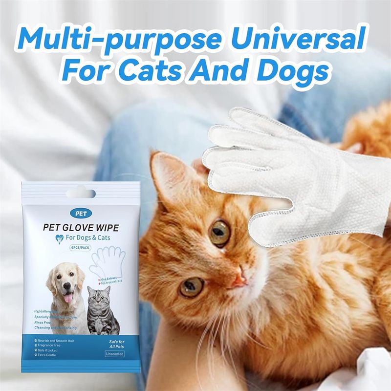 IntiMeg Lot de serviettes de toilettage pour animaux de compagnie