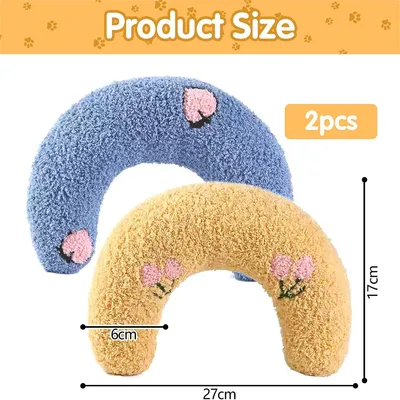 IntiMeg Jouet apaisant en forme de U pour petits animaux de compagnie