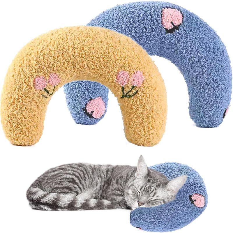 IntiMeg Jouet apaisant en forme de U pour petits animaux de compagnie