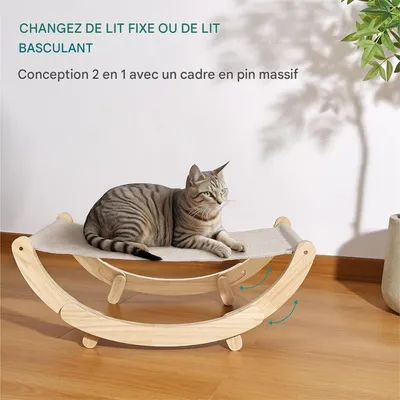 IntiMeg Hamac sur pied pour chat