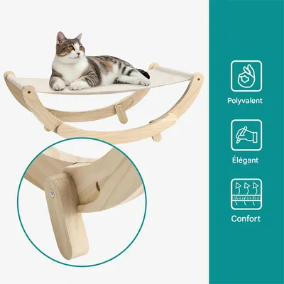 IntiMeg Hamac sur pied pour chat