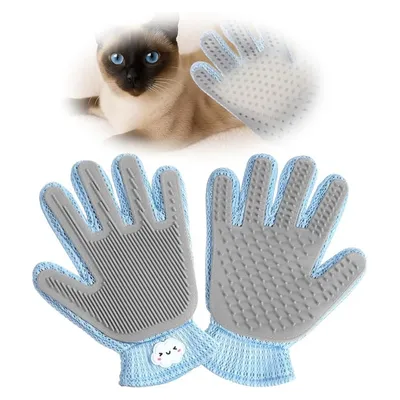 IntiMeg Gant de toilettage 2 en 1 pour chats et chiens