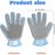 IntiMeg Gant de toilettage 2 en 1 pour chats et chiens