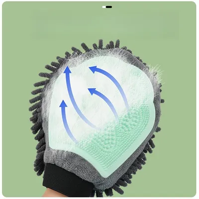 IntiMeg 2en 1 Gant brosse chat