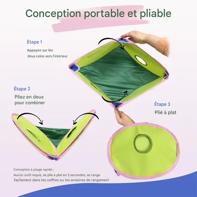 IntiMeg Tunnel pliable pour petits animaux