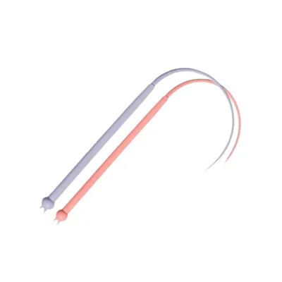 IntiMeg 82cm Canne à pêche teaser en forme de queue de souris pour chat