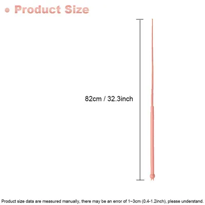 IntiMeg 82cm Canne à pêche teaser en forme de queue de souris pour chat