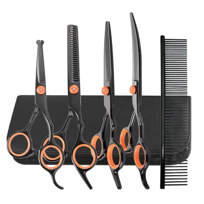 IntiMeg Kit de tijeras para el cuidado de perros y gatos