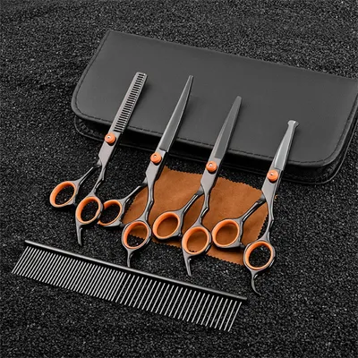 IntiMeg Kit de tijeras para el cuidado de perros y gatos