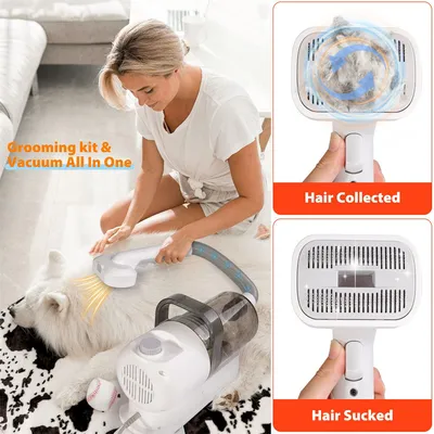 IntiMeg Kit d'aspirateur de toilettage pour chiens IntiMeg Kit d'aspirateur de toilettage pour chiens