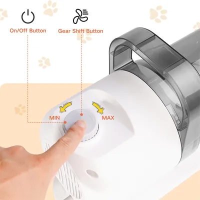 IntiMeg Kit d'aspirateur de toilettage pour chiens IntiMeg Kit d'aspirateur de toilettage pour chiens