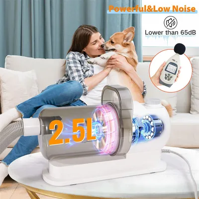 IntiMeg Kit d'aspirateur de toilettage pour chiens IntiMeg Kit d'aspirateur de toilettage pour chiens
