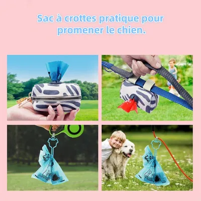 IntiMeg Sac de poubelle pour animaux de compagnie biodégradable