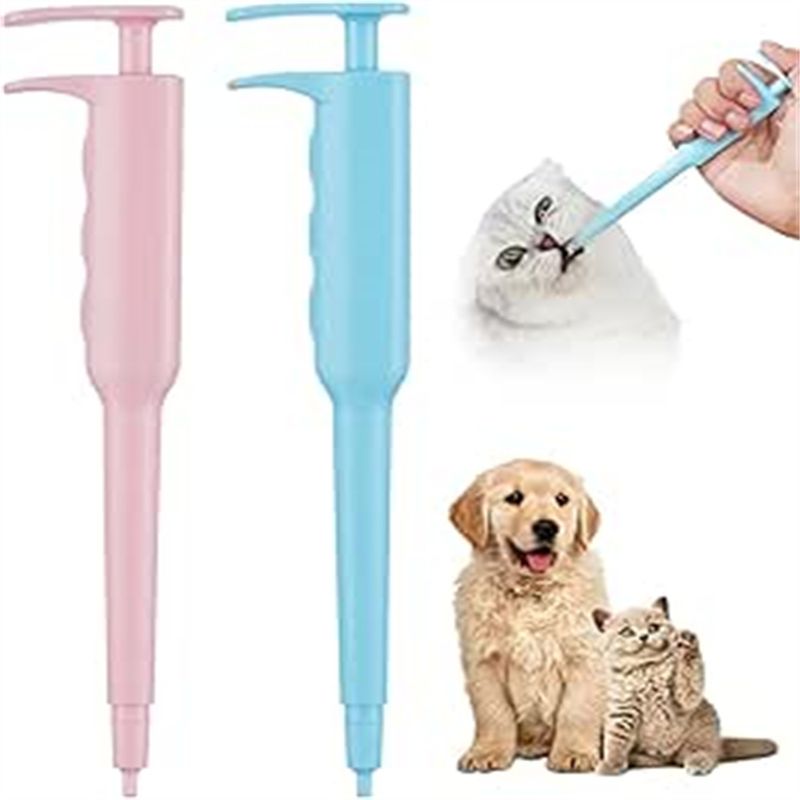 IntiMeg 2PCS Distributeur de médicaments pour chats