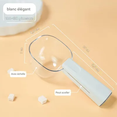 IntiMeg 250 ml Cuillère de nourriture pour chats et chiens