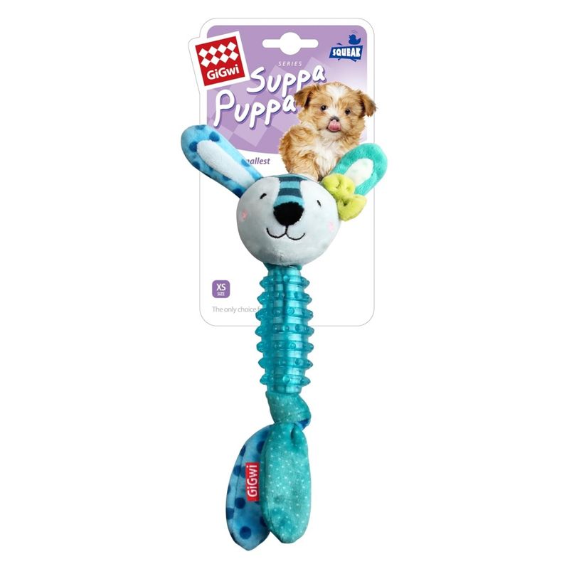 IntiMeg Jouet en peluche hibou pour chiens et chats