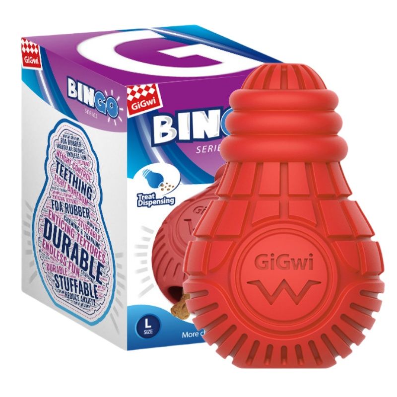 IntiMeg Jouet à mâcher et distributeur de friandises pour chien