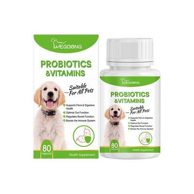 IntiMeg Comprimés de probiotiques pour animaux de compagnie