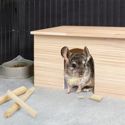IntiMeg Jouets à mâcher en bambou naturel pour petits animaux